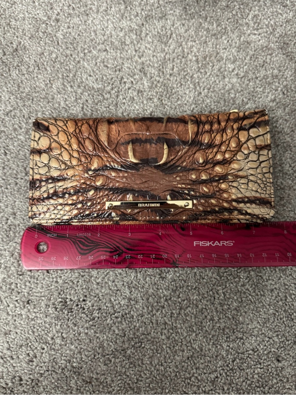Brahmin Medium Asher Feline Ombre Tote with Ady Wallet - Picture 9 of 16